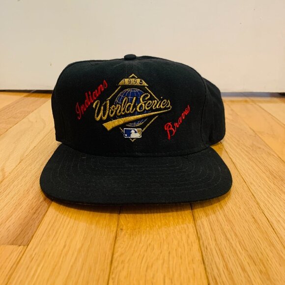Vintage 1995 MLB World Series Snapback Hat - Picture 1 of 11